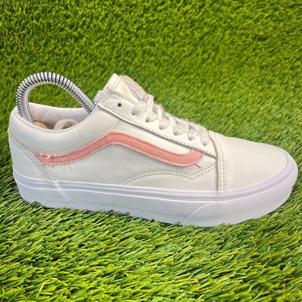 Vans Old Skool Velvet Sidestripe Womens Size 6.5 Athletic Skate Shoes Sneakers